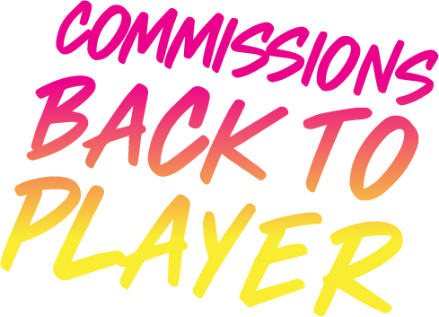 10% BACK TO PLAYER